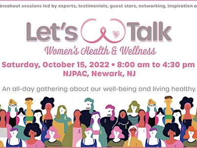 Join us at: Let’s Talk Women’s Health & Wellness